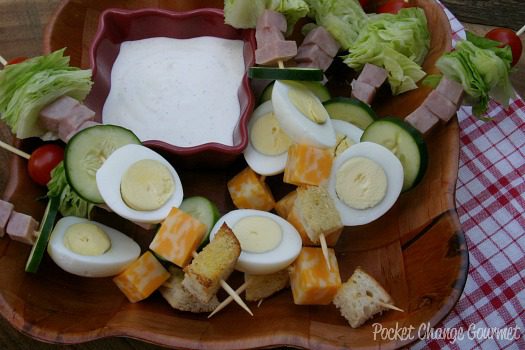 Chef Salad: Food on a Stick