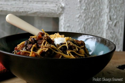 Slow Cooker Buffalo Chicken Chili
