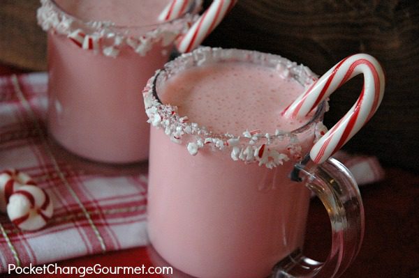 Creamy Peppermint Punch Recipe :: PocketChangeGourmet.com