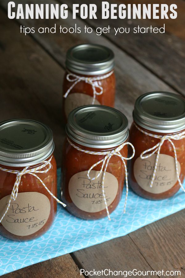 Canning Tips for Beginners | Pocket Change Gourmet