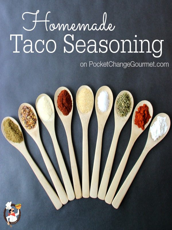 Homemade Taco Seasoning | Recipe on PocketChangeGourmet.com