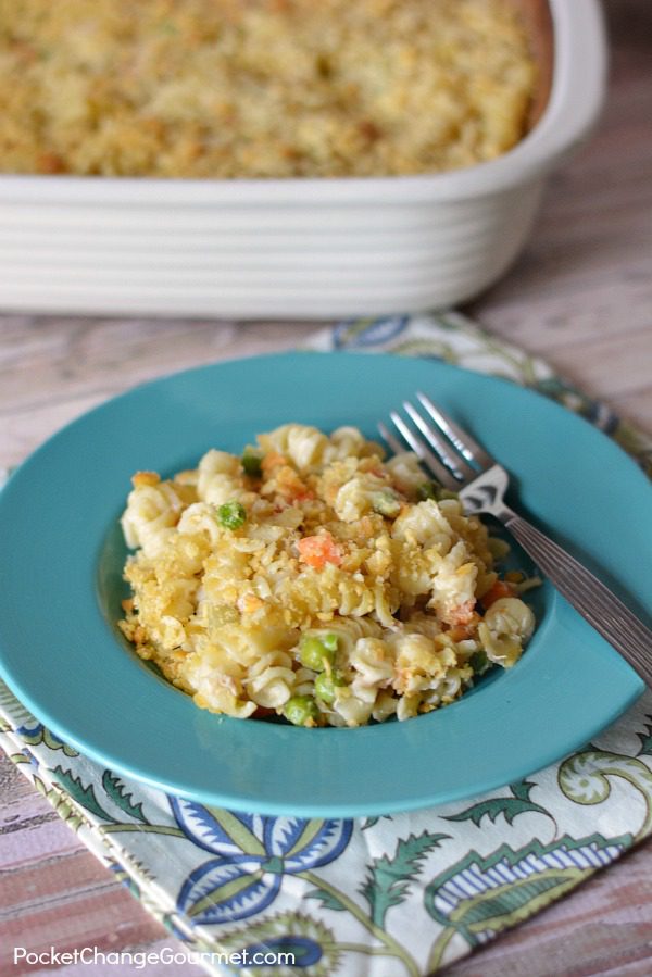 This easy to make dinner recipe will have your family asking for seconds - and maybe thirds! Tuna Macaroni Casserole is a classic comfort food that is loaded with flavor without hurting your pocket book! 