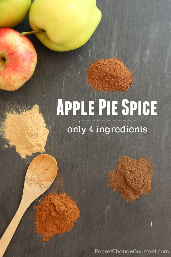 Apple Pie Spice Recipe - Nothing says “Fall is in the air” than warm apple pie, apple crisp, apple sauce, anything apple. Apples are abundant this time of year and so it is important to have the right spices on hand to whip up these fantastic creations.