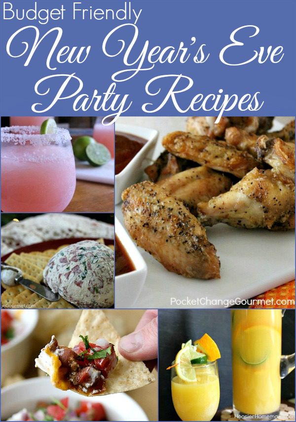 New Year's Eve Party Recipes on PocketChangeGourmet.com