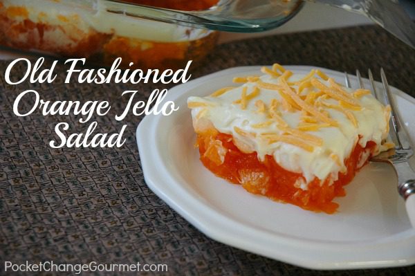 Old Fashioned Orange Jello Salad