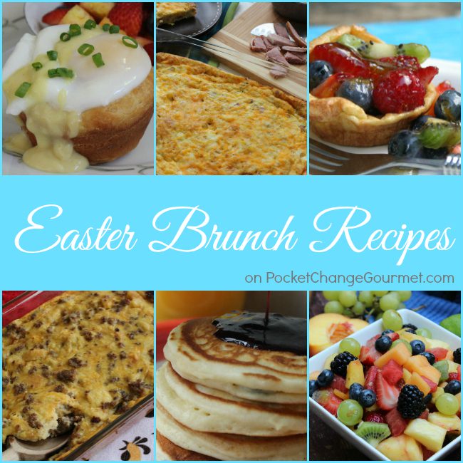 Easter Brunch Recipes | PocketChangeGourmet.com