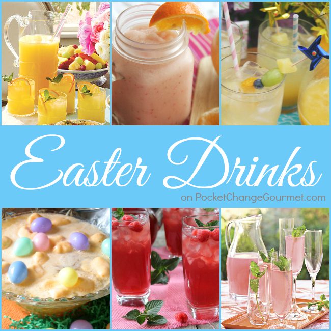 Easter Drinks Recipes | PocketChangeGourmet.com