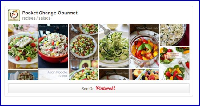Salad Pinterest Board
