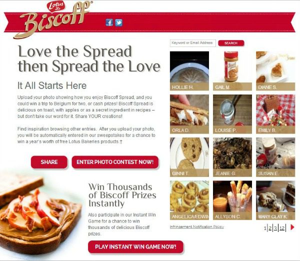Biscoff Spread the Love Contest