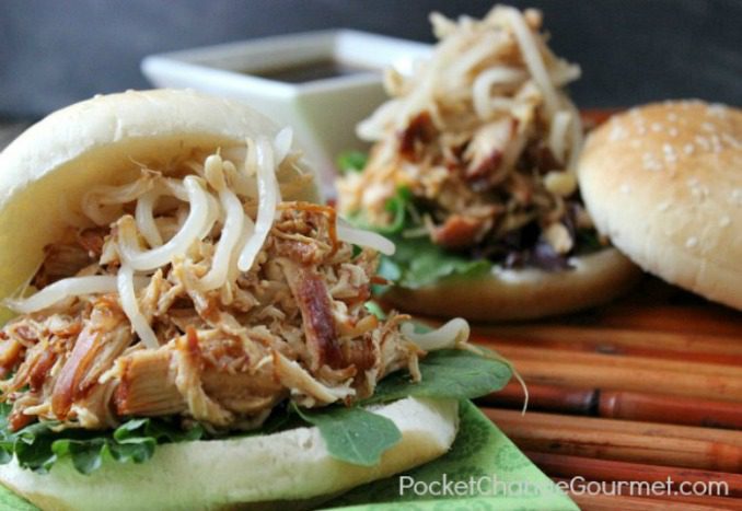 Honey Hoisin Chicken Sandwich :: Recipe on PocketChangeGourmet.com