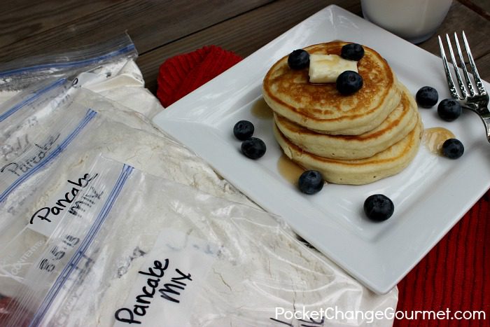 Homemade Pancake Mix :: Recipe on PocketChangeGourmet.com