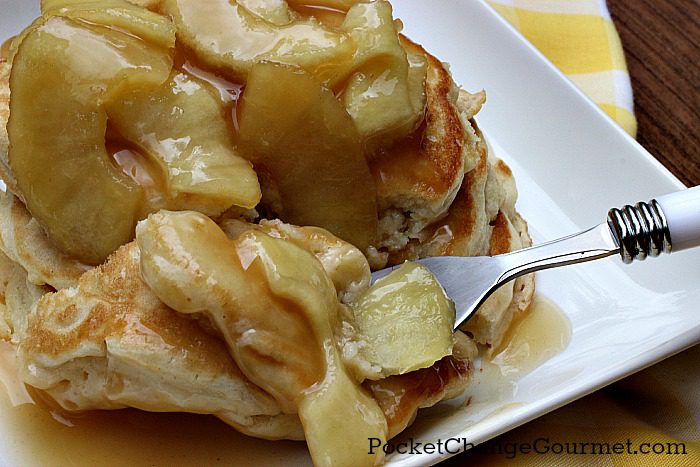 Apple Pancakes on Pocket Change Gourmet
