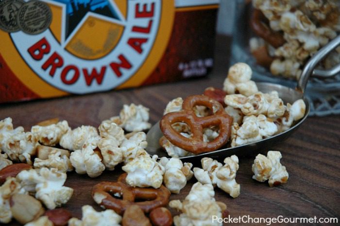 Brown Ale Caramel Corn :: Recipe on PocketChangeGourmet.com