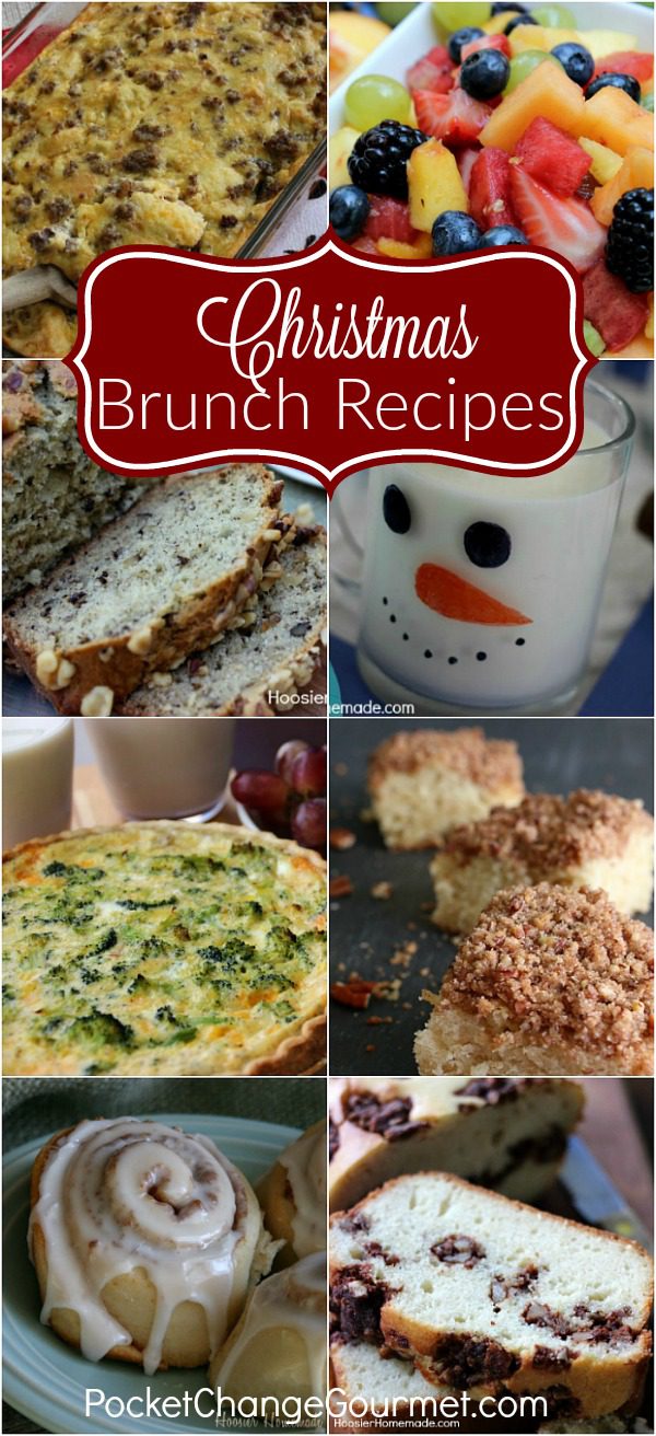 Hosting Christmas Brunch, whether it's for family or guests doesn't have to be difficult or cost a lot of money! Grab one of these EASY Christmas Brunch Recipes to use! 
