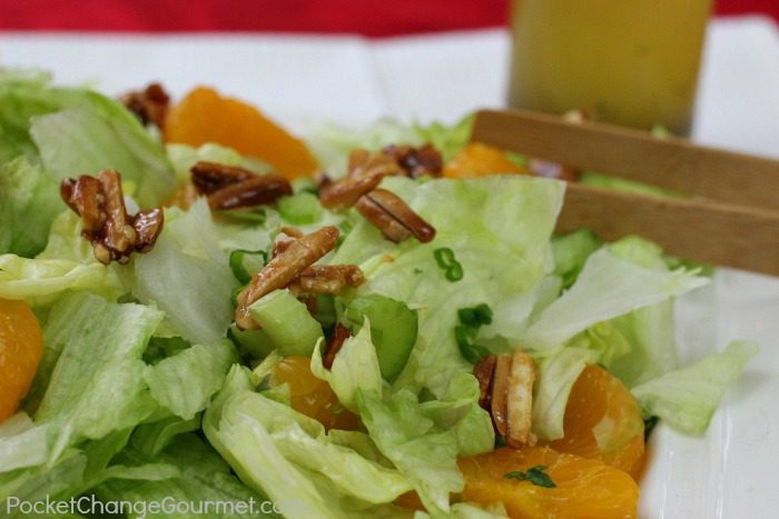 Mandarin Orange Salad: Recipe on PocketChangeGourmet.com