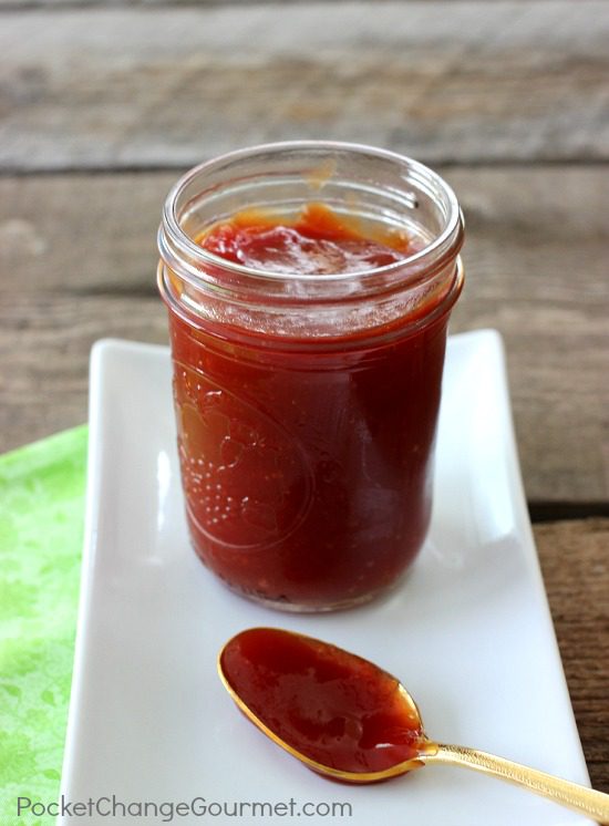 Homemade Barbecue Sauce | Pocket Change Gourmet