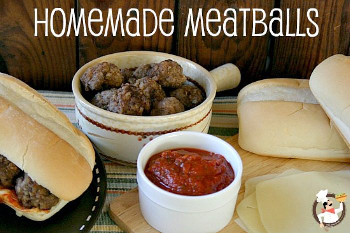 Homemade Meatballs | Recipe on PocketChangeGourmet.com