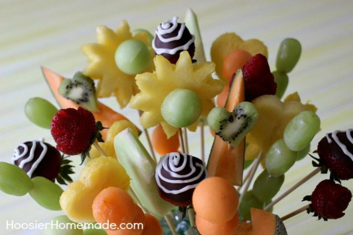 How to Make a Fruit Bouquet