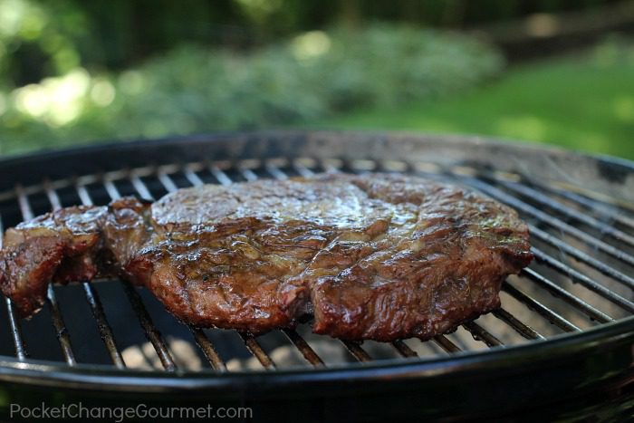 Grilled Steak Marinade | Recipe on PocketChangeGourmet.com