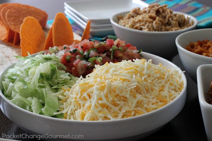 Build your own Taco Bar | Recipes on PocketChangeGourmet.com