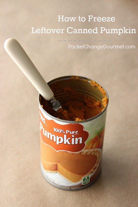 Leftover pumpkin? Did you know you can freeze it? Come on over and learn how or PIN to your Kitchen Tip Board for later!