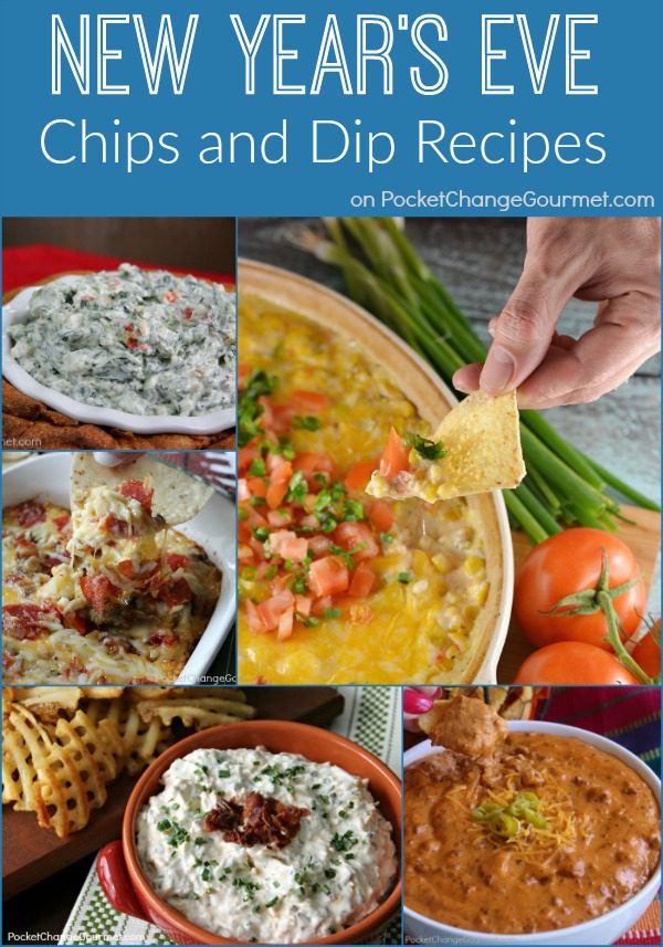 Chips and Dips Recipes for New Year's Eve and Parties
