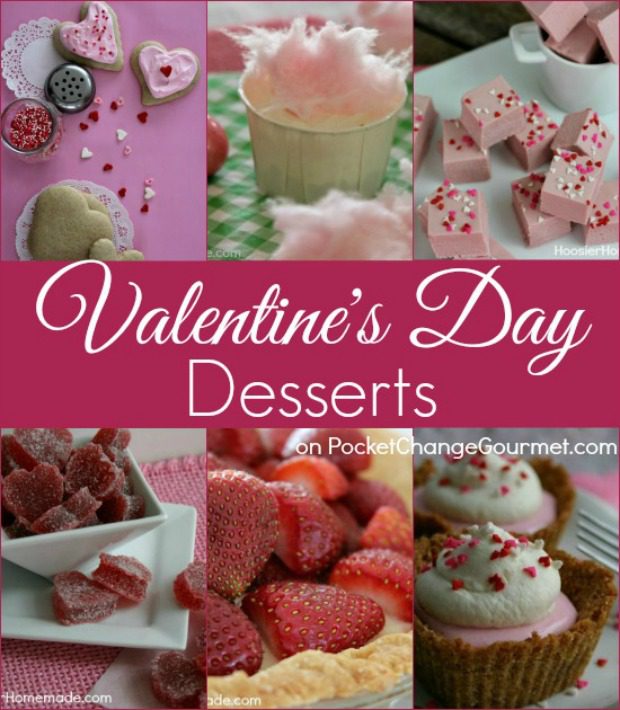 Valentine's Day Dessert Recipes - Treat your sweetie to a delicious dessert! Pin to your Recipe Board!