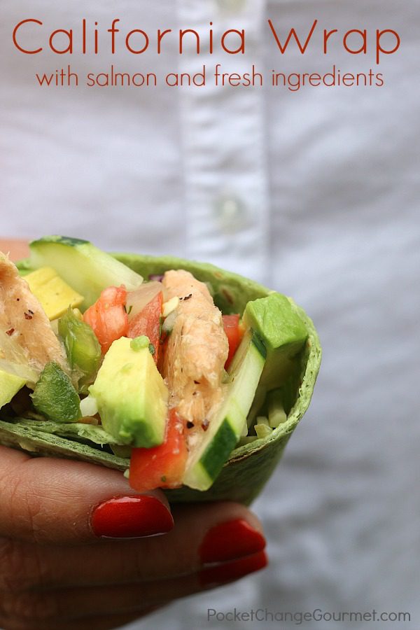 Packed full of delicious, healthy ingredients, these California Wraps make a great lunch at home, the office or on-the-go! 