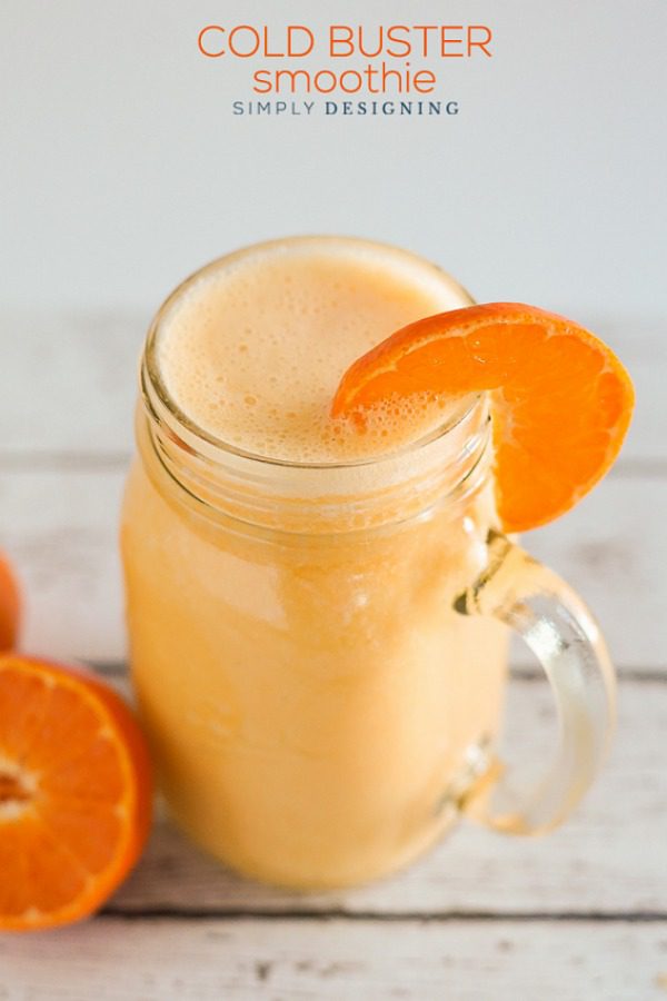 Cold Buster Smoothie from Simply Designing