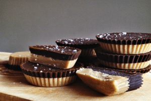Dark Chocolate Almond Butter Cups from Hello Creative Family