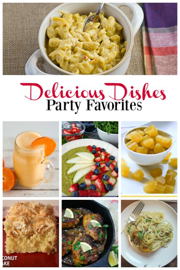 Here are the party favorites from last week's Delicious Dishes Recipe Party #8.