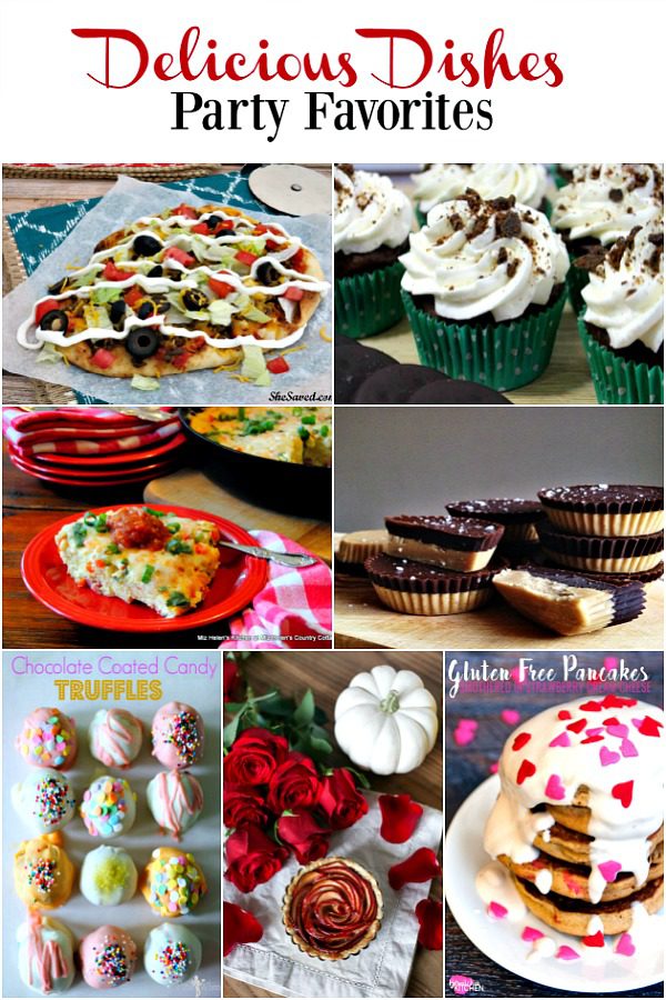 Here are the Party Favorites from Delicious Dishes Party #7.