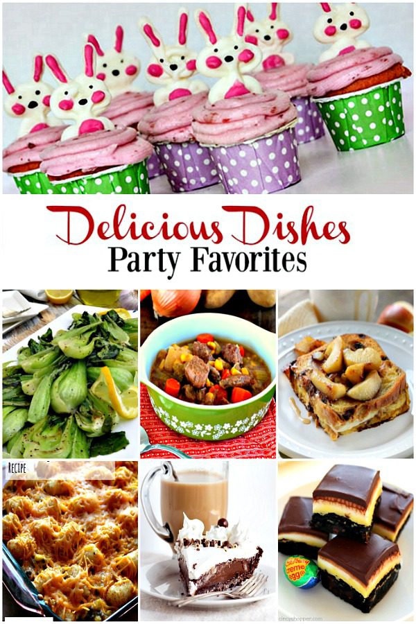 Here are the party favorites from last week's Delicious Dishes Recipe Party #9.