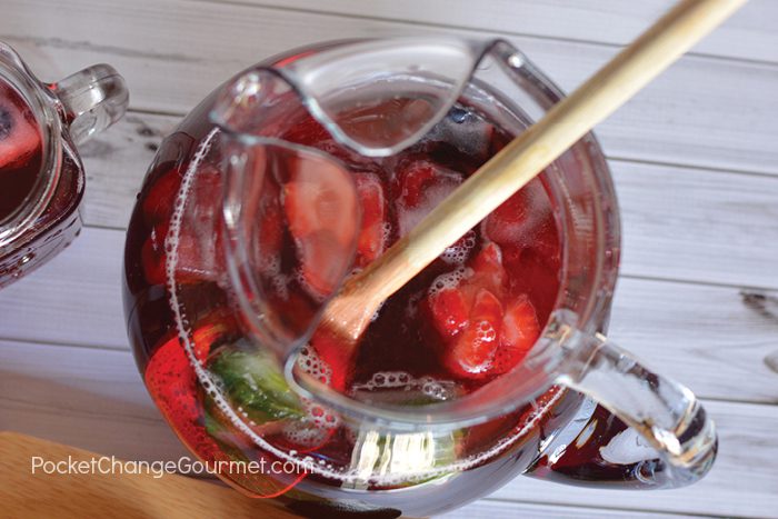 Quick and refreshing - this Berry Punch Recipe is perfect for any special occasion or whip up a batch to sip on the porch!