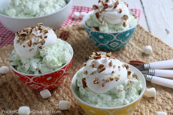 only 5 ingredients to learn how to make watergate salad