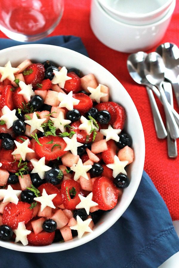 Strawberry Blueberry Jicama Salad from The Whole Serving