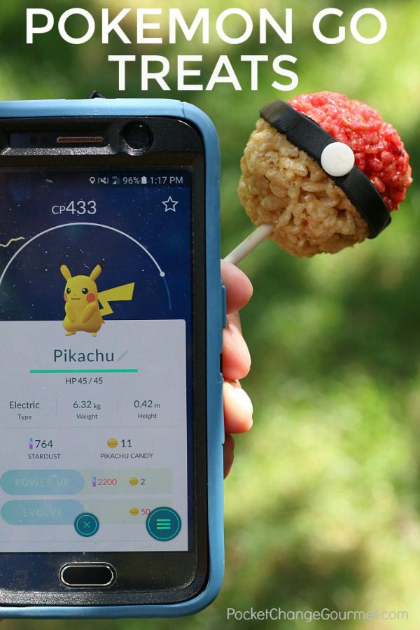 POKEMON GO -- Make these fun treats to share while you are out hunting for Pokemon! They are no bake - the kids can help - and they are super fun to make!! 