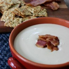 Swiss Cheese, Bacon, and Beer Dip - Clean and Scentsible