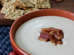 Swiss Cheese, Bacon, and Beer Dip - Clean and Scentsible