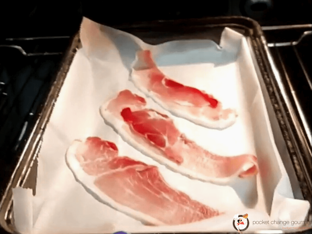 beef bacon in oven