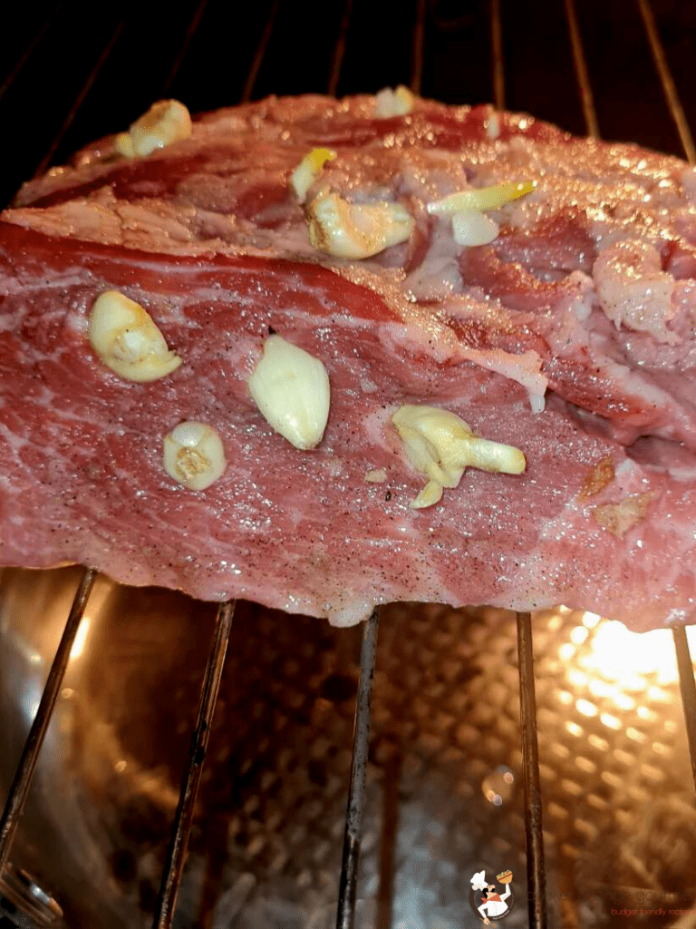 beef in the oven