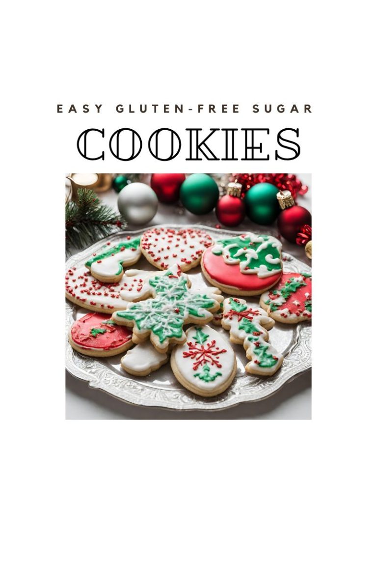 Easy gluten-free sugar cookies-perfect for decorating!